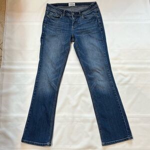 Aeropostale Womens Chelsea Bootcut Curvy Jeans‎ 7/8 Reg EUC